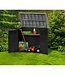 Outdoor Resin Storage Box – 1200 L – Multifunctional – Grey