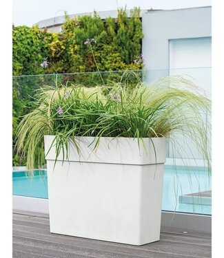 DEROMA DEROMA Hoge Plantenbak “Like R” – 118 L – Wit
