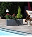 Planter – 57 L – Imitation Stone Decor – Anthracite Grey