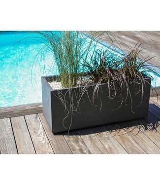 EDA Graphit Up Plantenbak – Houtskoolgrijs – 57 L – 79,5x29,5x29,5 cm