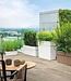 DEROMA Hoge Plantenbak “Like R” – 118 L – Wit