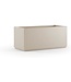 Ethica Rectangular Planter – Chalk – 80 cm – Plastic