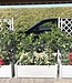 Rechthoekige Bloembak – Houten Afwerking – Wit – 100x43xH35 cm – 80 L