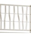 Ethica Rechthoekige Bloembak met Trellis – Krijtlat – 80 cm