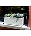 Graphit Up Bloemenbak - Balkon – 25 L – Witte Kalkafwerking