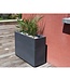 PLASTIC EDA Bloempot Wall Loft Graphit - 46 L - 78,5 x 29,5 x 60 cm - Antracietgrijs