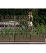 Ethica Rechthoekige Bloembak met Trellis – Taupe – 80 cm
