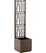 Tuinbak met Trellis – Vierkant – Taupe – 38 L – STEFANPLAST