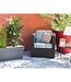 Tuscany Zelfbewaterende Plantenbak – 74 L – Zwart – Met Waterreservoir