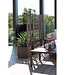 Tuinbak met Trellis – Vierkant – Taupe – 38 L – STEFANPLAST