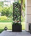 Tuinbak met Trellis – Vierkant – 30 L – Kunststof – Antraciet