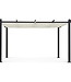 Aluminium pergola CORDOBA - Ecru - 4 x 3m