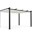Aluminium pergola CORDOBA - Ecru - 4 x 3m