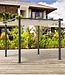 CORDOBA aluminium pergola - Beige - 3 x 3 meter