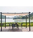 Aluminium pergola CORDOBA - Ecru - 4 x 3m