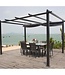 CORDOBA Aluminium Pergola - Grijs - 4 x 3 m