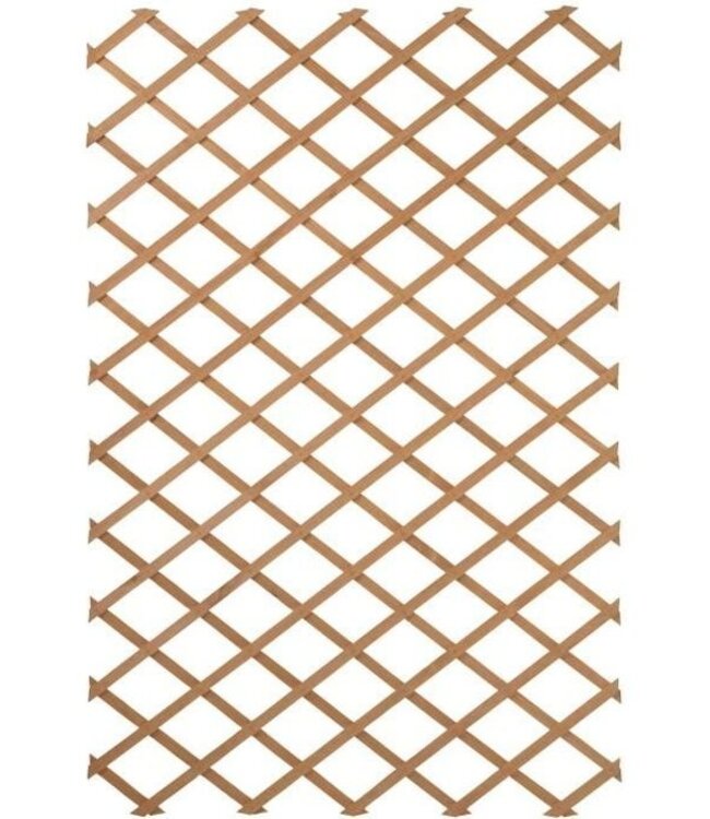 Nature Rozenboog - Tuibboog – Natuurlijk hout – 100 x 300 cm – Bruin