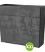 XXL Plantenbak Muret Haut zoals r – Hoogte 78 cm – Antraciet