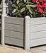 Tuinbak met Trellis Italia – Rechthoekig – Steengrijs – 100 x 43 x 142 cm