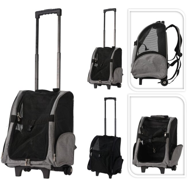 Dieren Trolley – Opvouwbaar – Geschikt voor honden en katten tot 15 kg