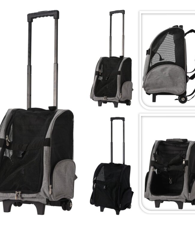 Pet Trolley – Foldable – Suitable for Dogs and Cats up to 15 kg