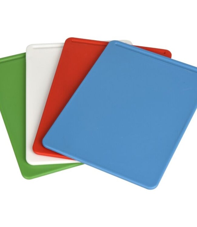 Cutting Board Set with Holder – 4 Color-Coded Boards – Prevent Cross-Contamination