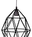 Wire Pendant Lamp – Black – Ø27 cm