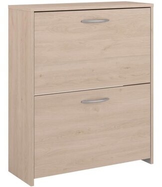 EASY LIFE Shoe Cabinet – 2 Flaps – Oak – 66.5 x 78.5 x 25.1 cm – PARISOT