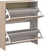 Schoenenkast – 2 Kleppen – Eiken – 66,5 x 78,5 x 25,1 cm – PARISOT
