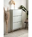 Schoenenkast – Pastelgroen – Massief Houten Poten – 70 x 24 x 125 cm