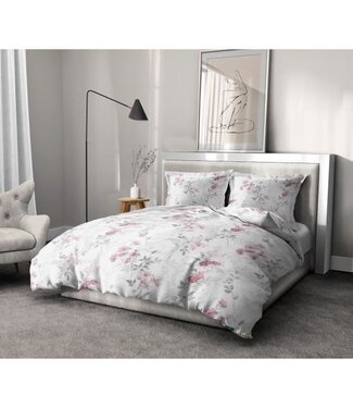 HOME LINGE PASSION Dekbedovertrekset – 240 x 260 cm + 2 kussenslopen – Wit/Blauw