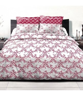 HOME LINGE PASSION Dekbedset – 220 x 240 cm + 2 kussenslopen – Bordeauxrood