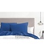 Set van 2 kussenslopen – 63 x 63 cm – Blauw – Microvezel