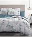 Dekbedovertrekset – 220 x 240 cm + 2 kussenslopen – Wit/Blauw