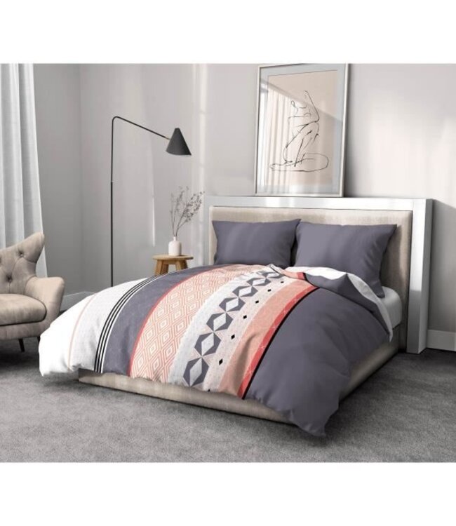 Dekbedset – 240 x 260 cm + 2 kussenslopen 63 x 63 cm – Blauw