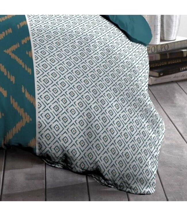 Duvet Set – 140 x 200 cm + 1 Pillowcase 63 x 63 cm – Duck Blue