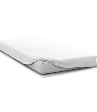 HOME LINGE PASSION Hoeslaken – 160 x 200 cm + flap 30 cm – Microvezel – Wit