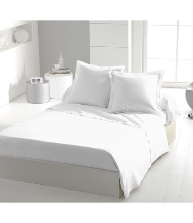 Fitted Sheet – 180 x 290 cm – Single – White