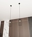 Pendant Lamp – Industrial / Modern / Minimalist – 1-Light – Black Metal – Adjustable Height