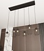 VANDER Hanglamp – Industrieel – Zwart Staal – 6-Lichts – Verstelbare Hoogte