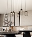 VANDER Pendant Lamp – Industrial – Black Steel – 6-Light – Adjustable Height