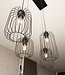 Pendant Lamp – Industrial / Modern / Minimalist – 4-Light – Black Metal – Adjustable Height