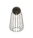 Ceiling Lamp – Industrial – 1-Light – Black Metal