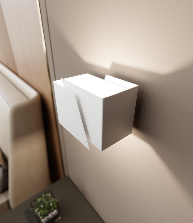 FROST Wandlamp – Minimalistisch – Metaal – Zwart – G9