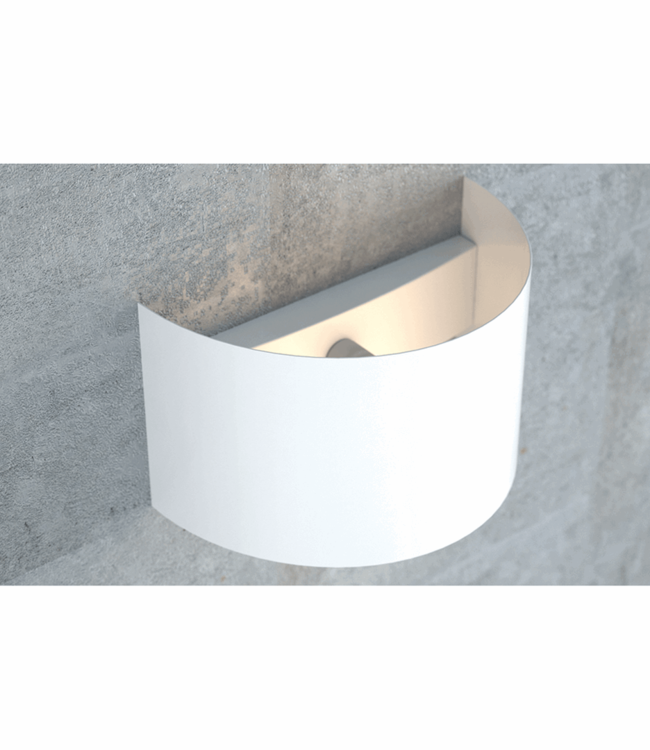 FOLD Wandlamp – Minimalistisch – Metaal – Wit – G9