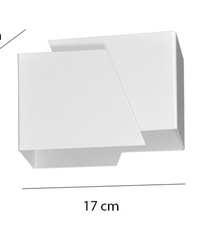 FROST Wandlamp – Minimalistisch – Metaal – Zwart – G9