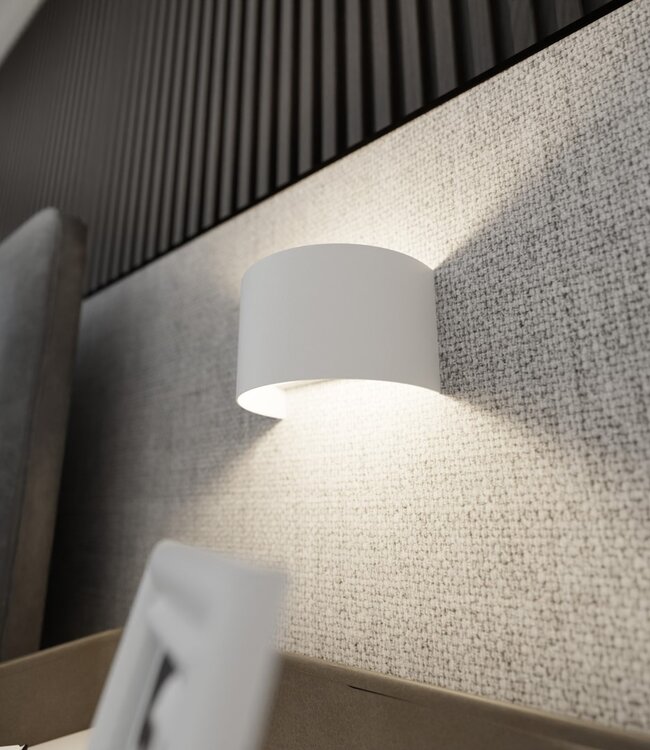 FOLD Wall Lamp – Minimalist – Metal – White – G9