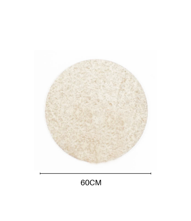 Housevitamin Round Mirror – Smoked Glass – 60x1x60 cm