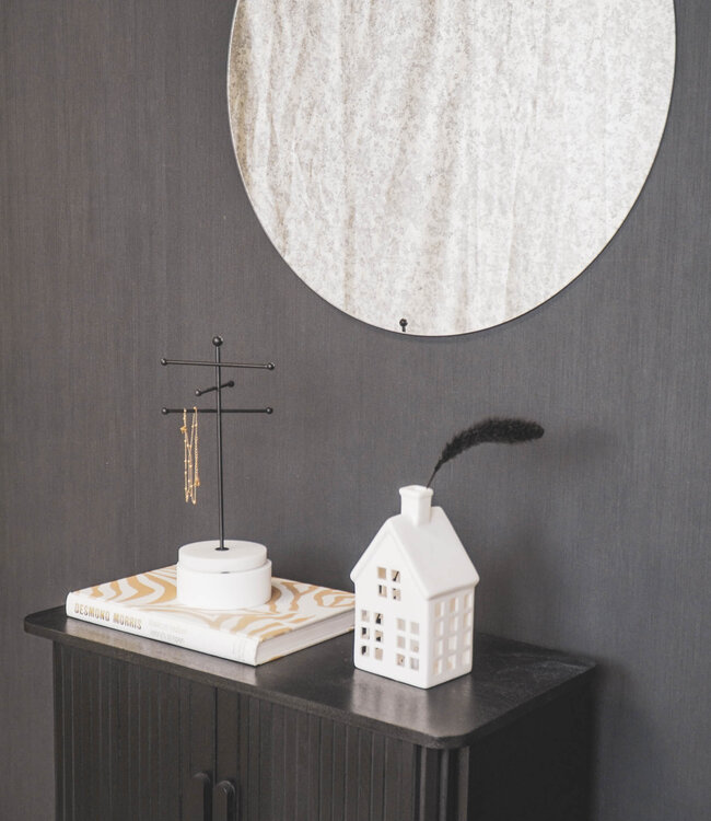 Housevitamin Round Mirror – Smoked Glass – 60x1x60 cm