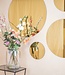 Housevitamin Ronde Spiegel - Gouden Glas - 60x1x60cm